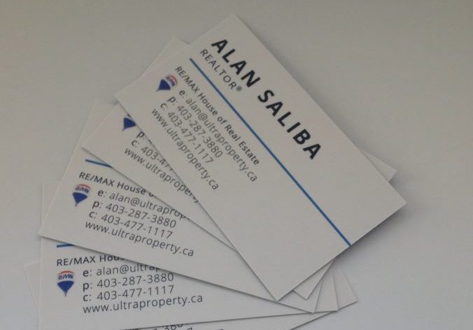Silk Laminated Business Cards in Calgary - Minuteman Press Beltline