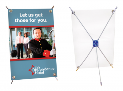 X-Banner Table Top Display